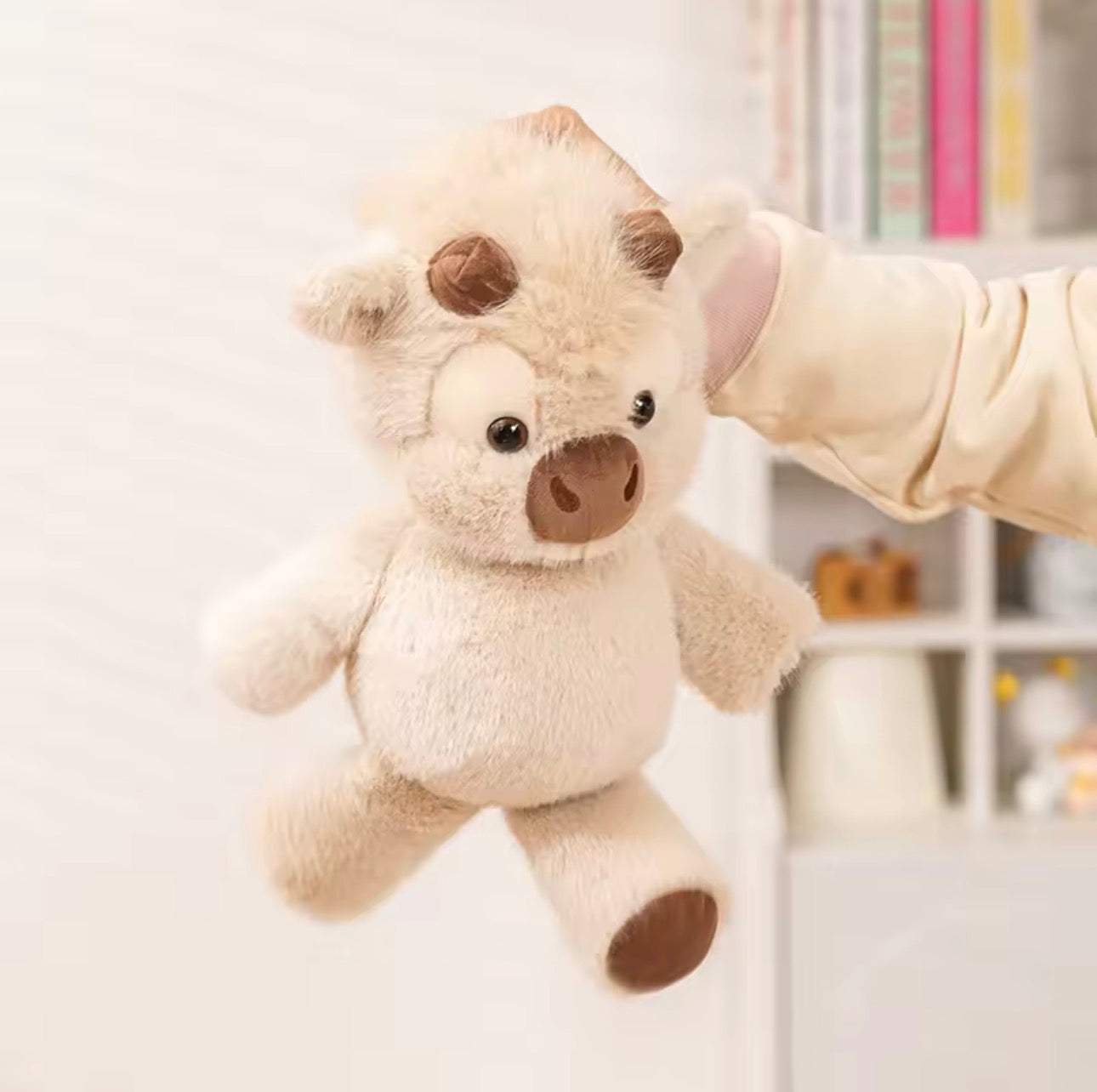 Adorable Highland Cattle Plush Toy 45cm
