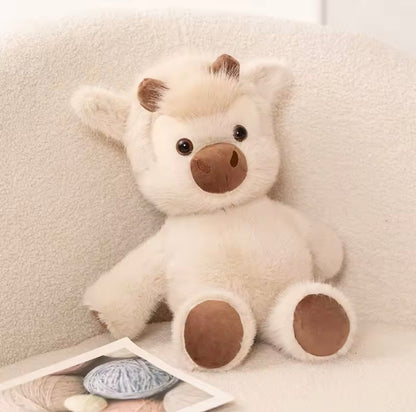 Adorable Highland Cattle Plush Toy 45cm