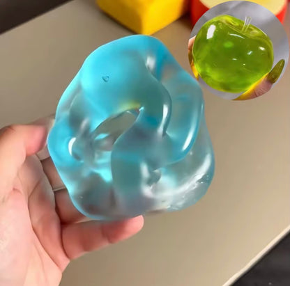 Squishy Green Apple Stress Ball Slow Rebound