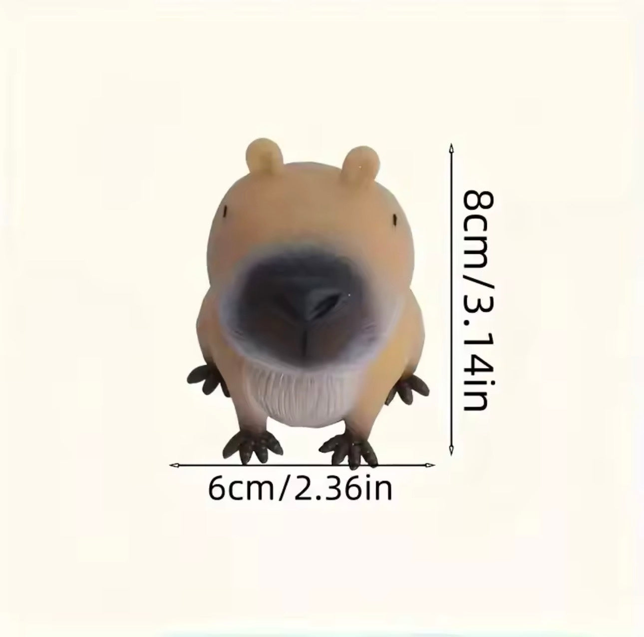 Squishy Cute Capybara Squeezing Toy Soft