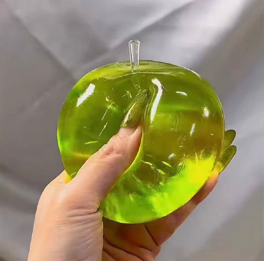 Squishy Green Apple Stress Ball Slow Rebound
