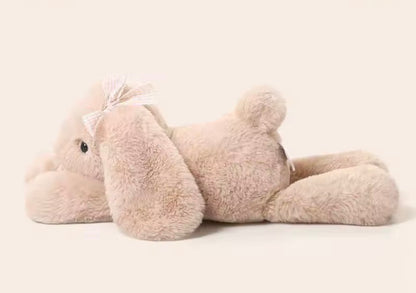 35cm New Simulated Shy Rabbit Doll Stuffed Plush Toy