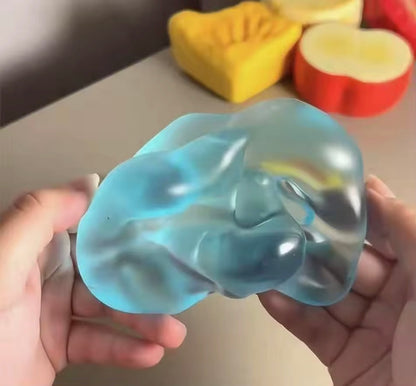 Squishy Green Apple Stress Ball Slow Rebound