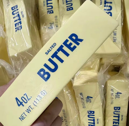 Soft Slow Rebound Butter Stick Squeezing Toy Realistic 4oz Squishy