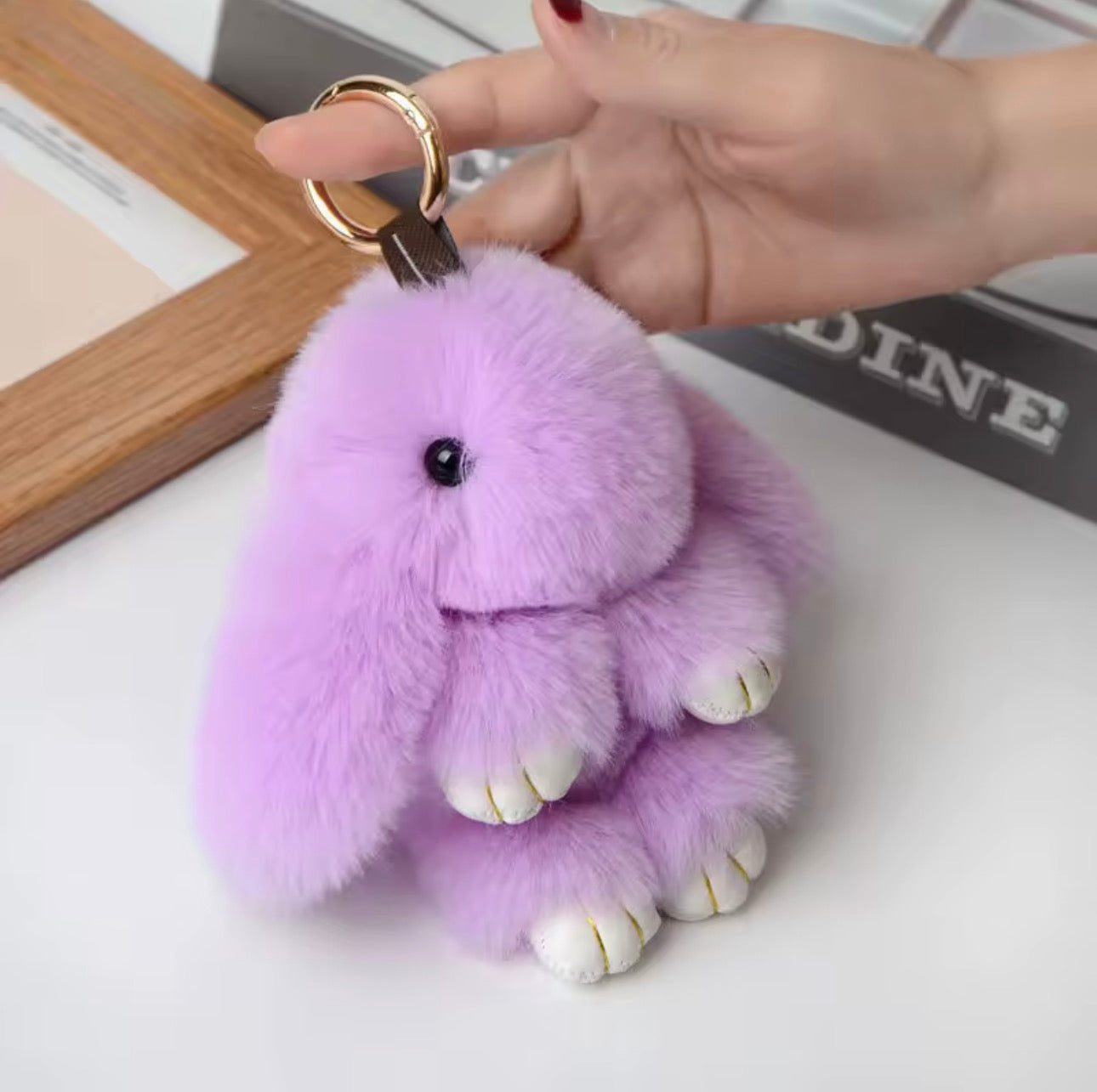 BunWick Bunny Keychain Charm