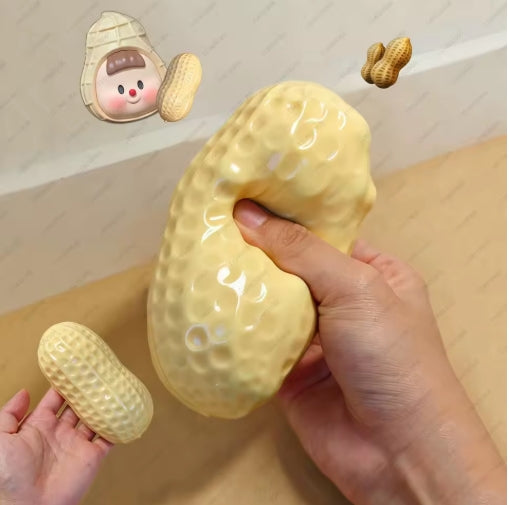 Squishy Peanut Stress Ball Squeeze Toy No rebound Buttery-Soft Feel